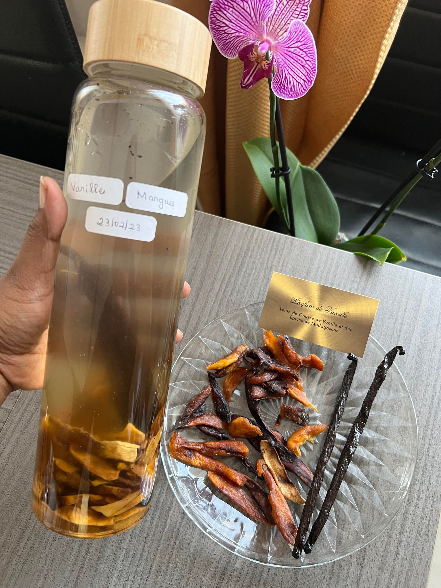 parfum de vanille pack rhum arrangé mangue vanille